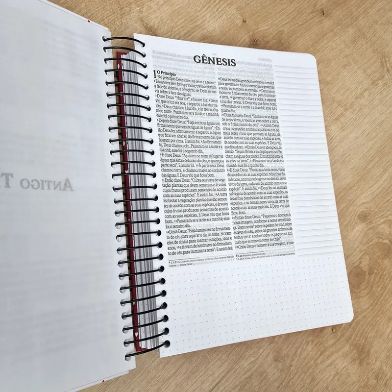 Bible Spiral Note Sigh of Heaven | NIV | Large Print