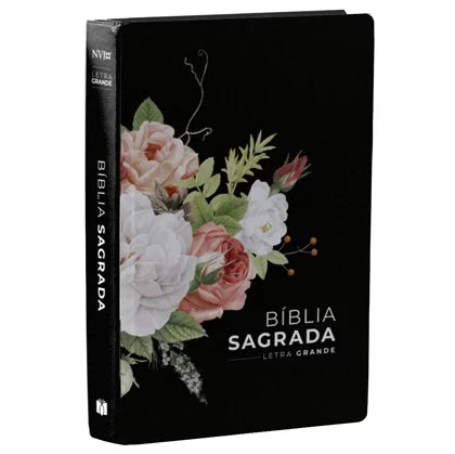 Black Roses Bible - NIV - Large Print - Hard Cover 