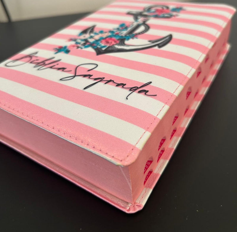 Biblia NVI Ancora Rosa