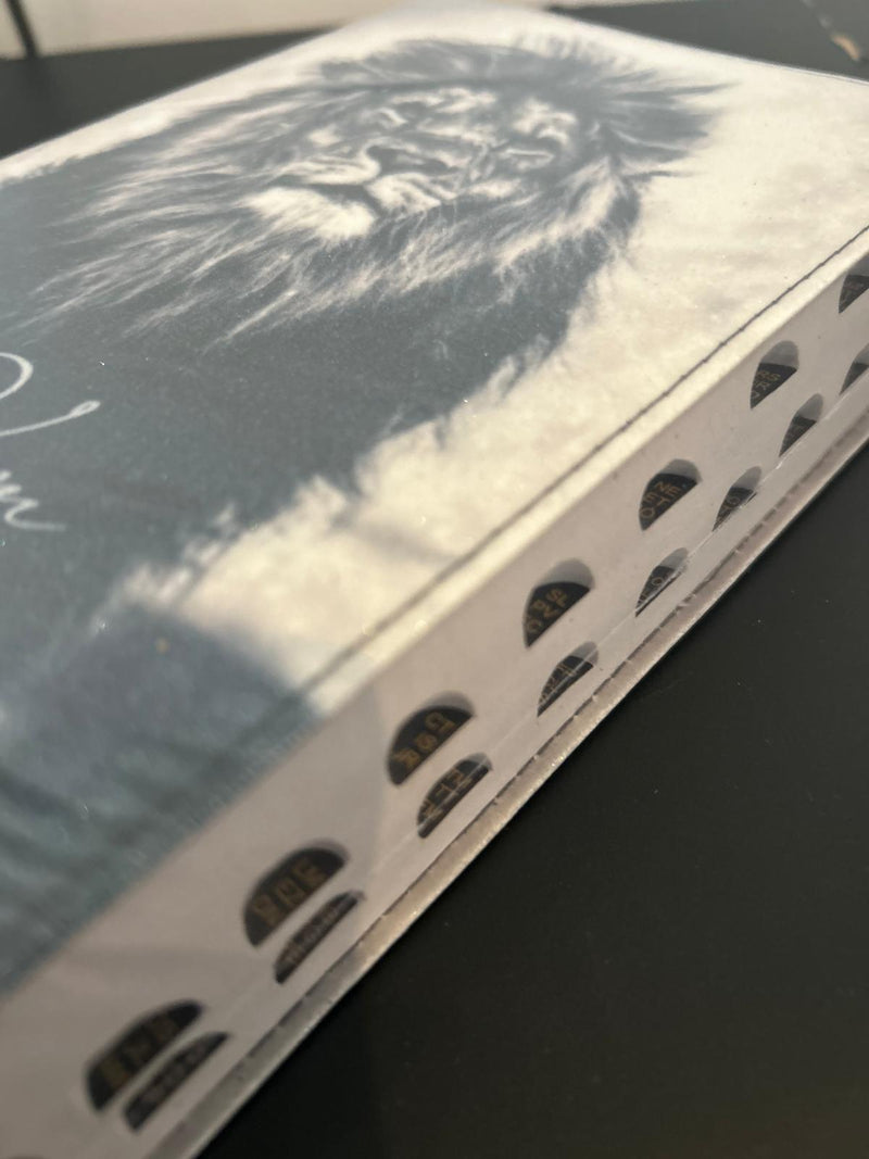 Biblia ARC Glitter Leao Ele vem - Harpa